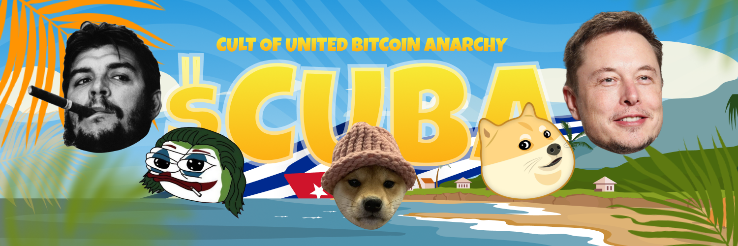$CUBA — Cult of United Bitcoin Anarchy